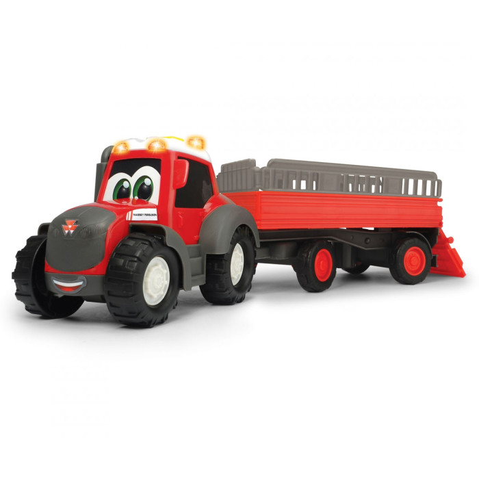 ABC - Трактор с ремарке Massey Ferguson, 30 см 5002