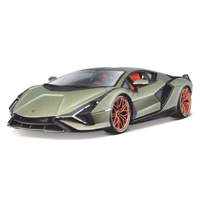 Bburago Plus - модел на кола 1:18 - Lamborghini Sian FKP 37 18-11046