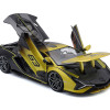 Bburago Plus - модел на кола 1:18 - Lamborghini Sian FKP 37 с преливащи цветове 18-11100