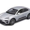 Bburago - модел на кола 1:24 - Porsche Macan Turbo Electric сребърен