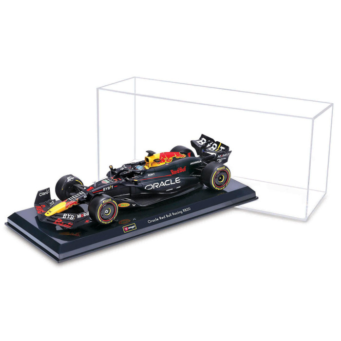 Bburago - модел на кола 1:24 - F1 Oracle Red Bull RB20 с каска