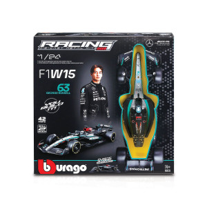 Bburago - модел на кола 1:24 - Комплект за сглобяване F1 Mercedes-AMG W15 (#63)