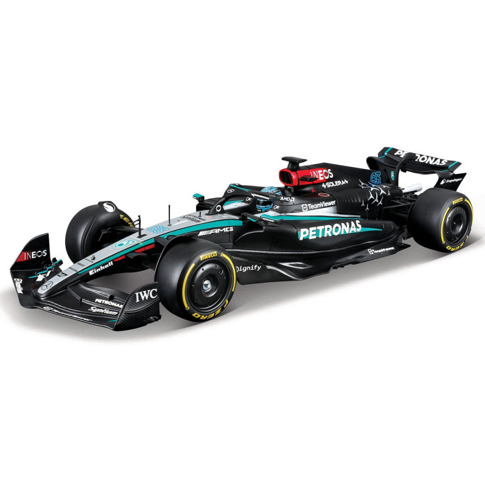 Bburago - модел на кола 1:24 - Комплект за сглобяване F1 Mercedes-AMG W15 (#63)