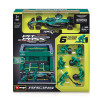 Bburago - Комплект за игра: Бокс F1 Aston Martin AMR25 (#14) 18/38460