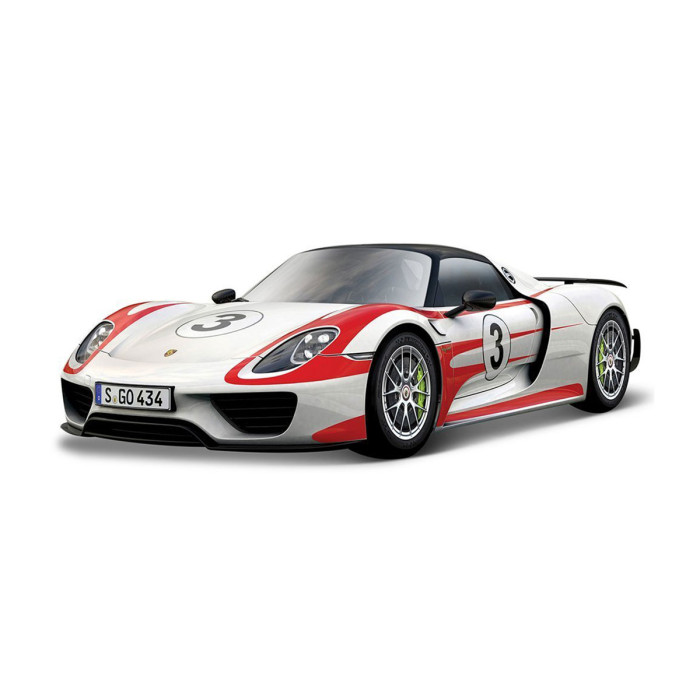 Bburago - модел на кола 1:24 - Porsche 918 Spyder