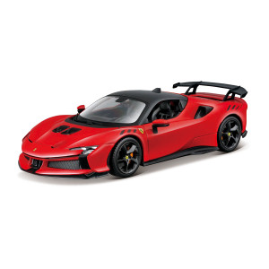 Bburago - модел на кола 1:24 - SF90 XX Stradale червен цвят 18/26032RED