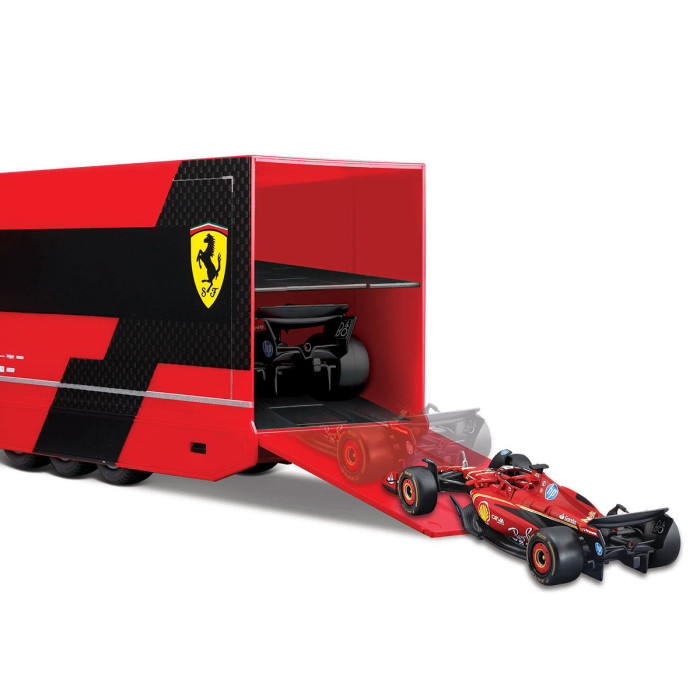 Bburago - Влекач 1/43  Iveco Ferrari team F1 18/36867
