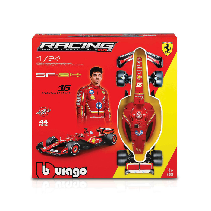 Bburago Ferrari - KIT комплект F1 Ferrari SF-24 18/26856