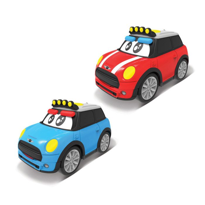 Bburago Junior - Пластмасова количка Mini Cooper с батерии, асортимент