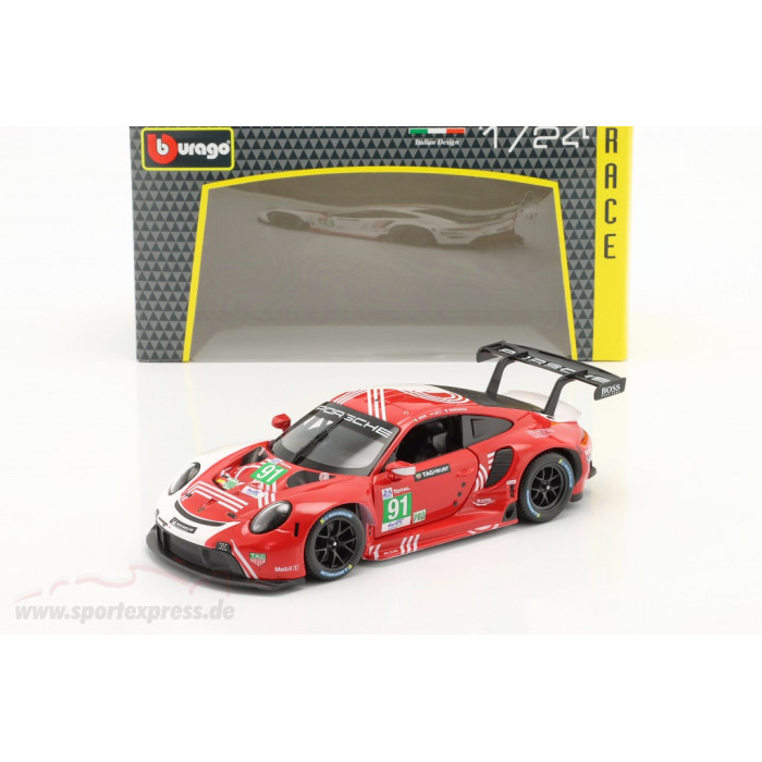  Bburago Race - Porsche 911 RSR LM 2020 1/24 18/28016