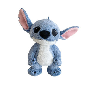 Плюшена играчка Disney - Стич с дълъг косъм 23 см