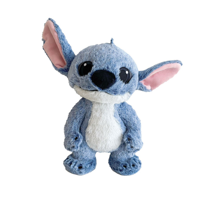 Плюшена играчка Disney - Стич с дълъг косъм 23 см