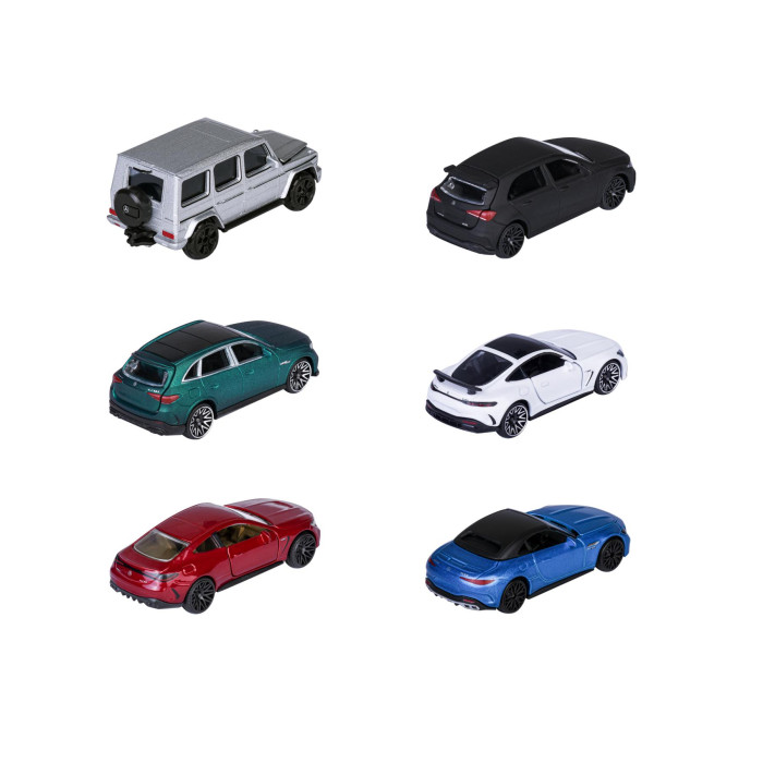 Majorette - Премиум коли Mercedes-AMG 6 вида 0001