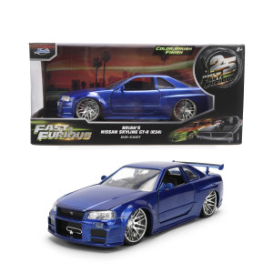 Jada - Бързи и яростни: Кола Nissan Skyline GT-R 1:24 7043