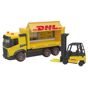 Dickie - Tежкотоварен камион DHL Heavy Loader 4027