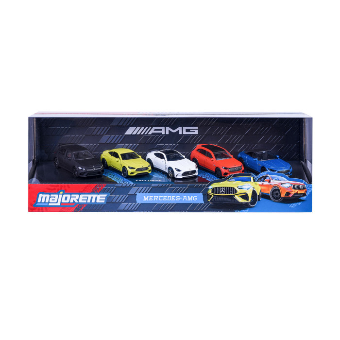 Majorette - Подаръчен комплект 5 части: Mercedes-AMG