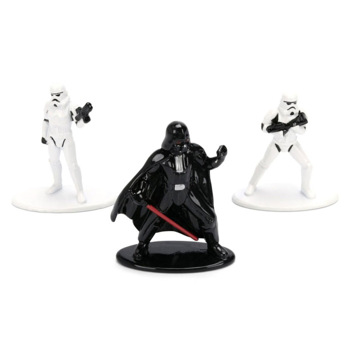 Jada - Star Wars: Пакет 3 нанофигурки