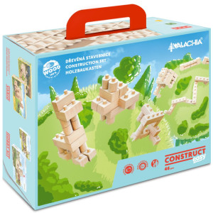 WALACHIA-CONSTRUCT building set-W93 CONSTRUCT EASY 46 pcs