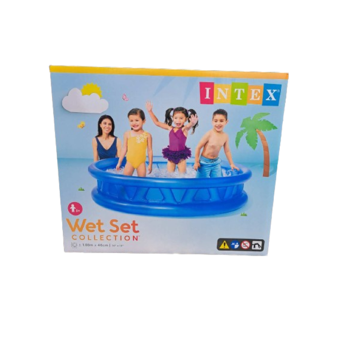 Детски надуваем басейн INTEX Soft Side 188 х 46 58431