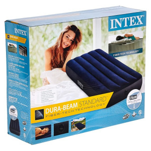 Надуваем матрак INTEX Classic Downy, 76 х 191 х 25 см 64756