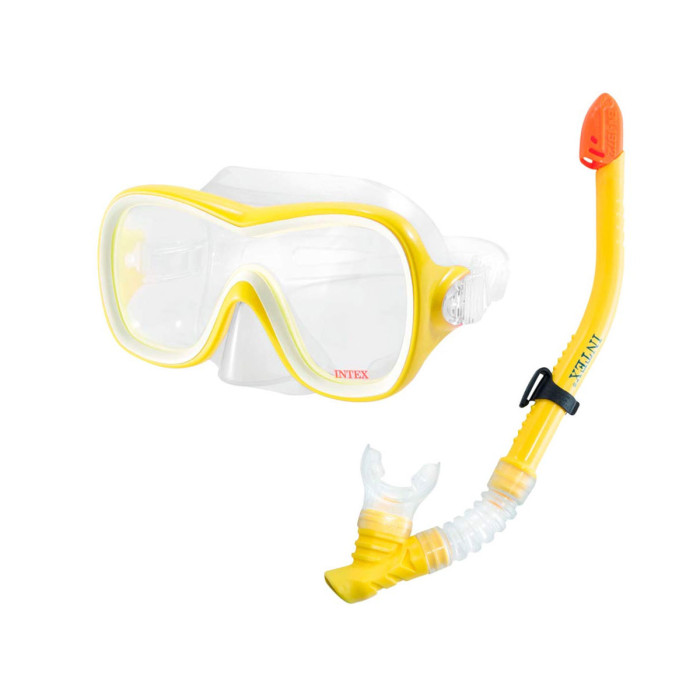 Комплект маска и шнорхел INTEX Wave Rider 55647