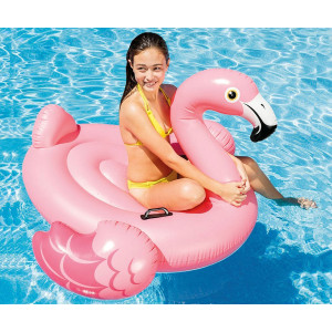 Надуваема играчка Розово фламинго INTEX Flamingo Ride-on 757558