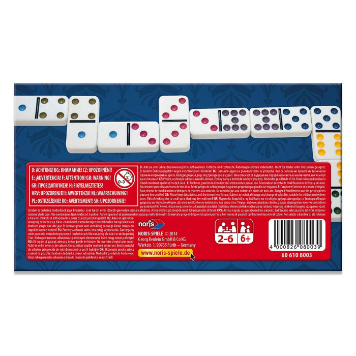 Домино Делукс Double 9 Норис 8003
