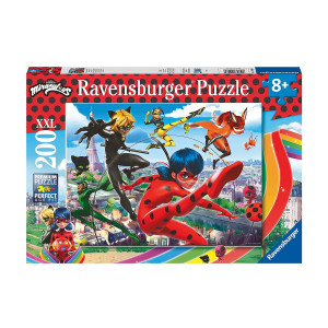 Пъзел Ravensburger 200 ел. XXL - Калинката и черния котарак-Чудотворци