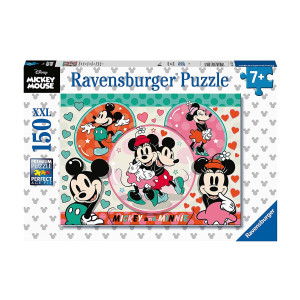 Пъзел Ravensburger 150 ел. XXL - Мики Маус и Мини Маус