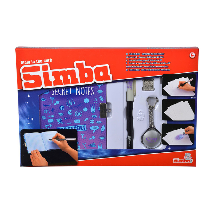Секретно тефтерче Simba с UV светлина 4082