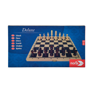 Дървен шах Delux Noris 8014