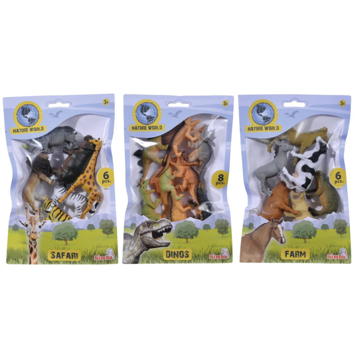 Животни в плик Simba, 3 вида 2674