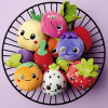 Плюшени плодове и зеленчуци за стискане Squeezlings 3737