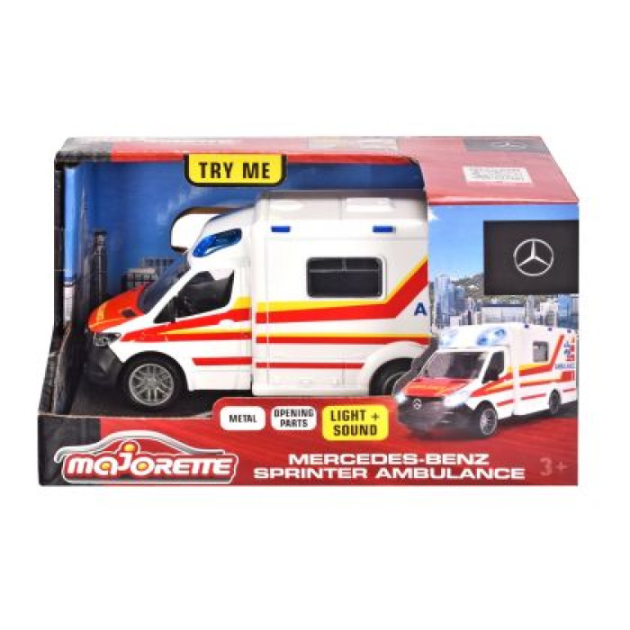 Majorette - Линейка Mercedes-Benz Sprinter 1038