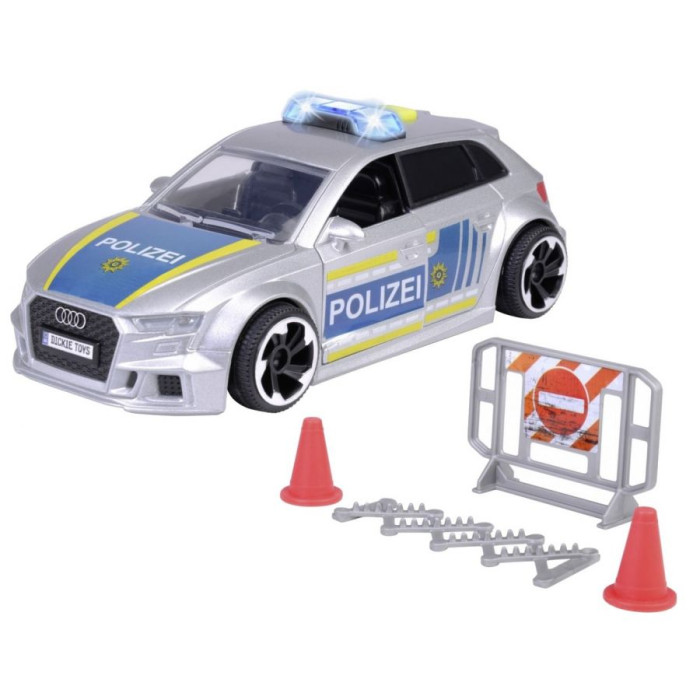 Dickie - Полицейска кола Audi RS3 15cm 6038