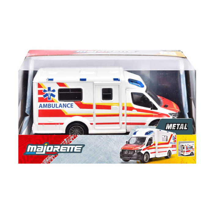 Majorette - Линейка Mercedes-Benz Sprinter 5038